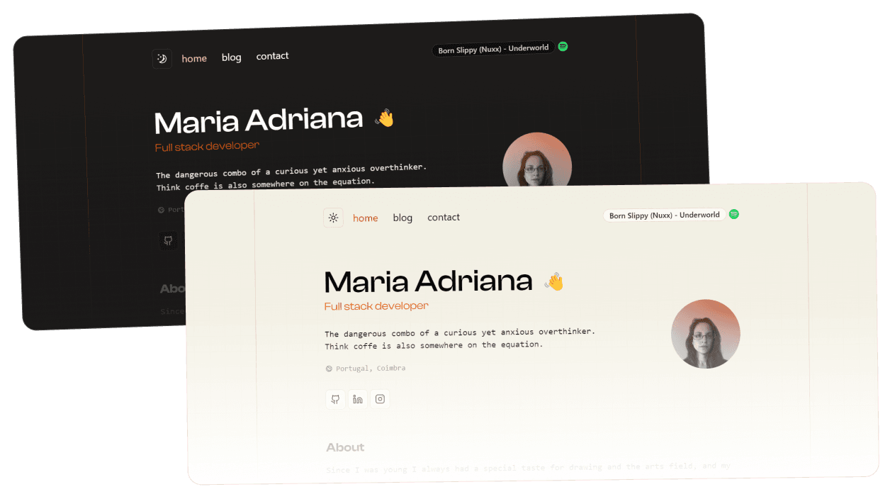 Image preview of project maria-adriana.com